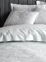 Jacquard Satin Double Duvet Cover Set Leaf Ice Blue[2].webp