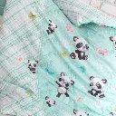Baby Duvet Cover Set - Panda Mint[4].webp