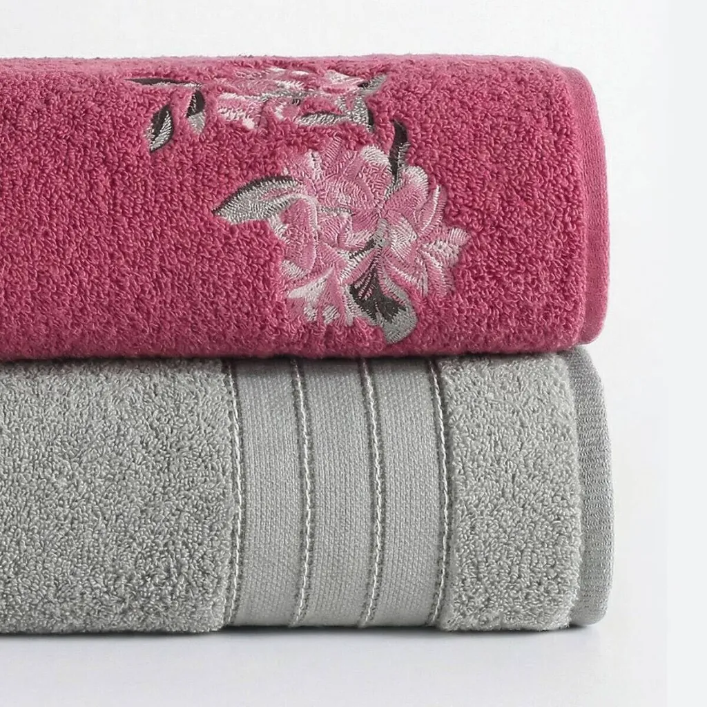 Bathroom Towel Set Colorful Gray-Pink[3].webp