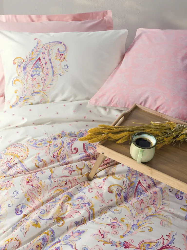 Bohemian Double Duvet Cover Set Muna Pink[2].webp