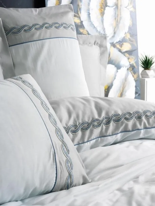 Brode Satin Embroidered Double Bed Set Fedor Grey[2].webp