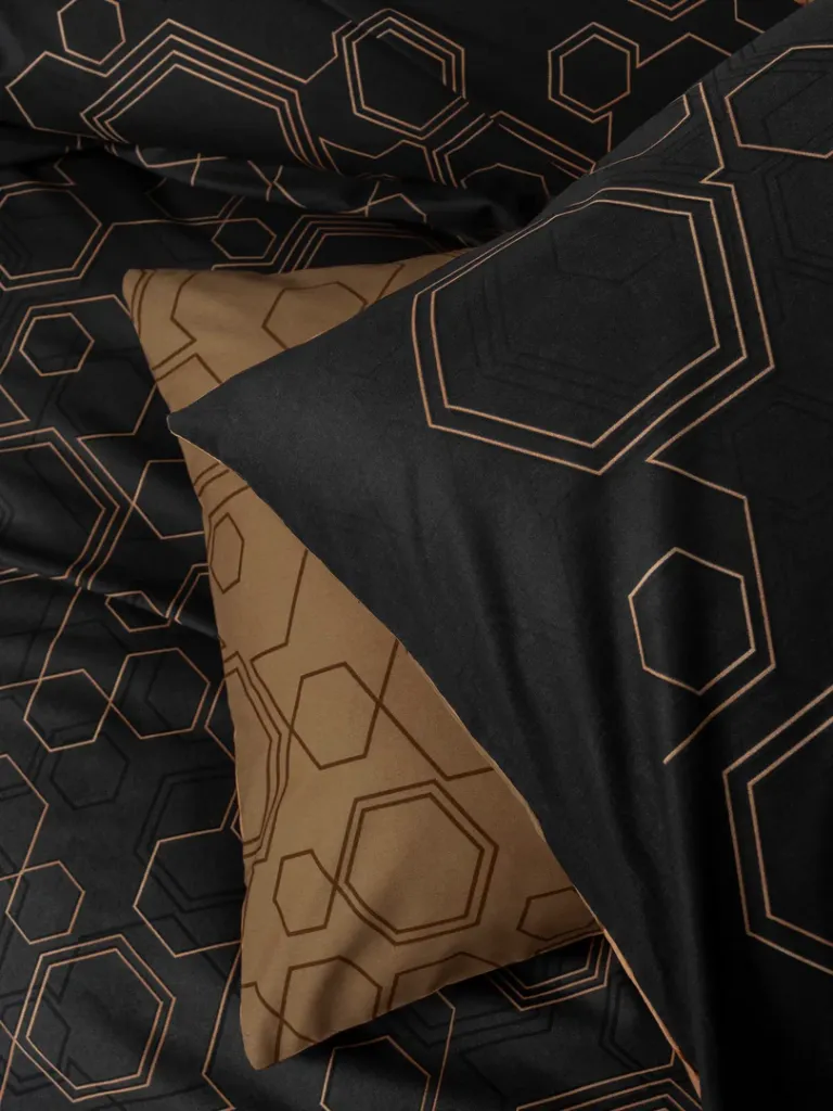 Dark Double Duvet Cover Set Dawn Copper[3].webp