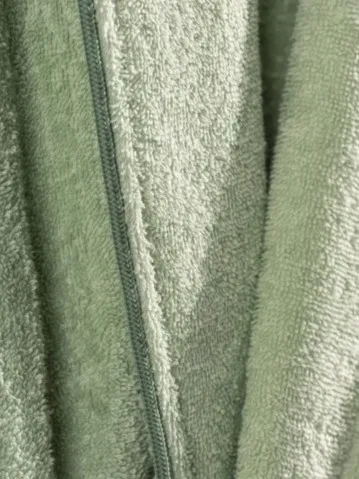 Deluxe Single Bathrobe Set Green - M[2].webp