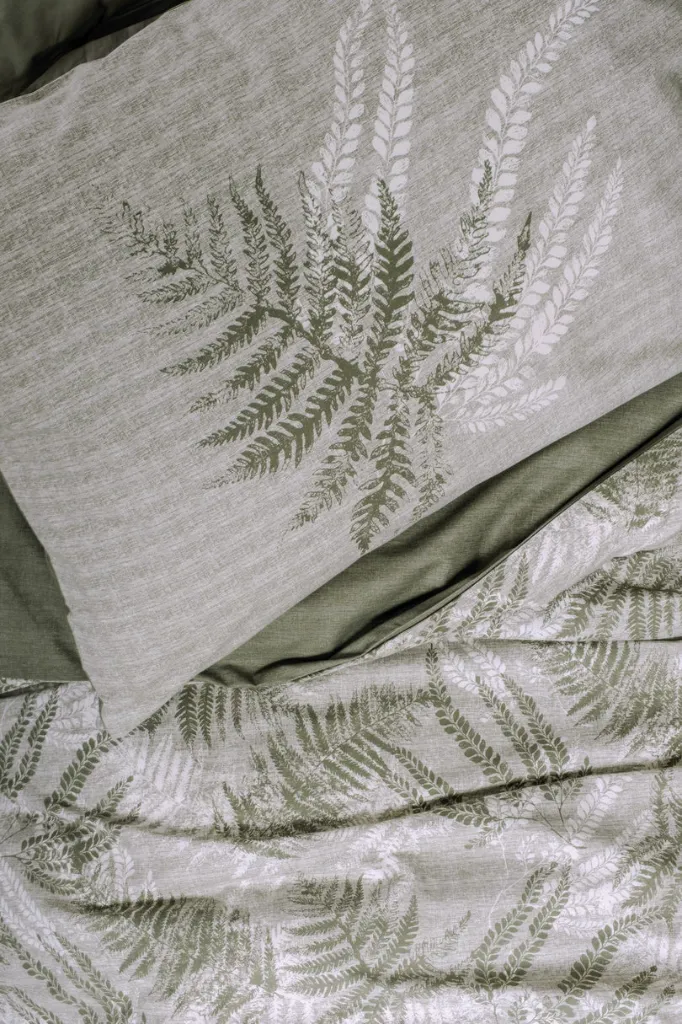 Dual Double Duvet Cover Set Frond Khaki[3].webp