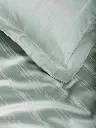 Smart Bamboo Satin Double Duvet Cover Set Stripe Mint[3].webp