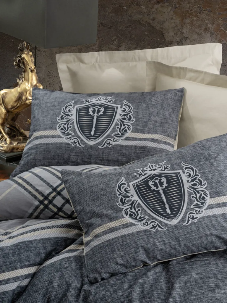 Double Sheet Set Masculine Ranforce Thor Beige[2].webp