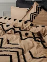 Double Sheet Set Puff Embroidery Ranforce - Elio Copper-Black[2].webp