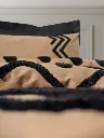 Double Sheet Set Puff Embroidery Ranforce - Elio Copper-Black[3].webp