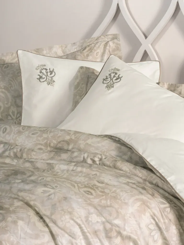 Elite Satin Double Duvet Cover Set Beatrix Beige[2].webp