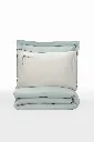 Elite Satin Double Duvet Cover Set Vanko Mint[3].webp