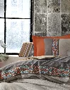 Folk Art Double Duvet Cover Set True Cinnamon[2].webp