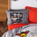 Junior Single Duvet Cover Monster Set in Red[2].webp