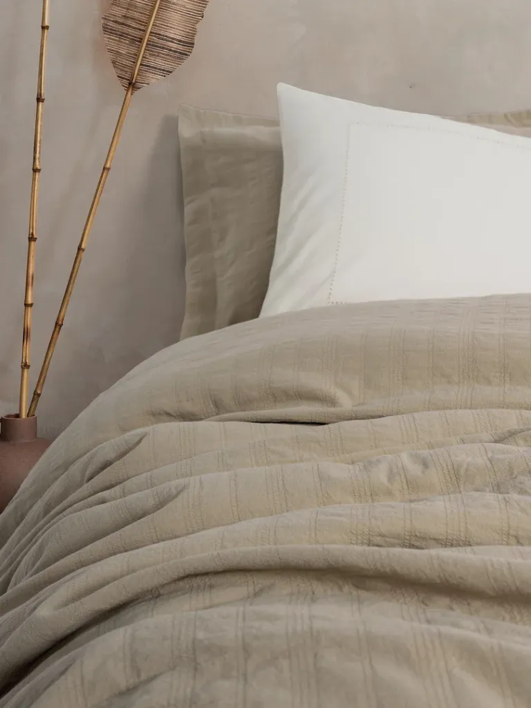 Natura Double Bedspread Pique Set Vilo Beige[2].webp