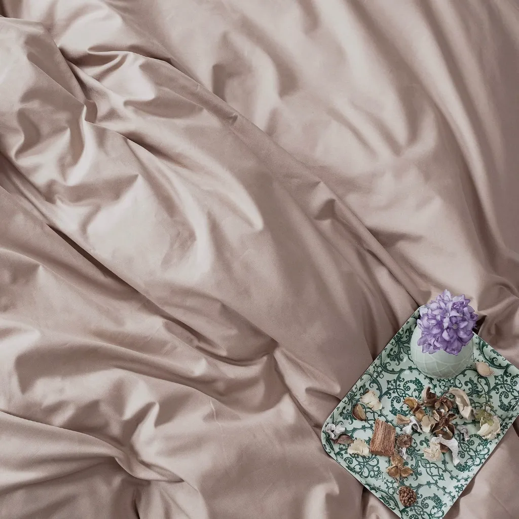 Plain Double Duvet Cover Set Vizon-Cream[3].webp