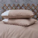 Plain Double Duvet Cover Set Vizon-Cream[4].webp