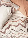 Puff Embroidered Double Duvet Cover Set Molende Caramel[2].webp