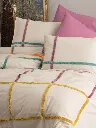 Puff Embroidered Ranforce Double Duvet Cover Set Insula Dried Rose[2].webp