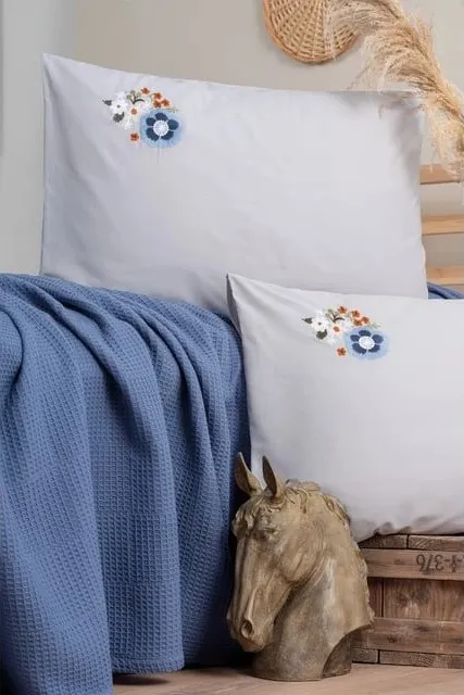 Spin Double Duvet Set Dina Indigo Dark Blue[2].webp