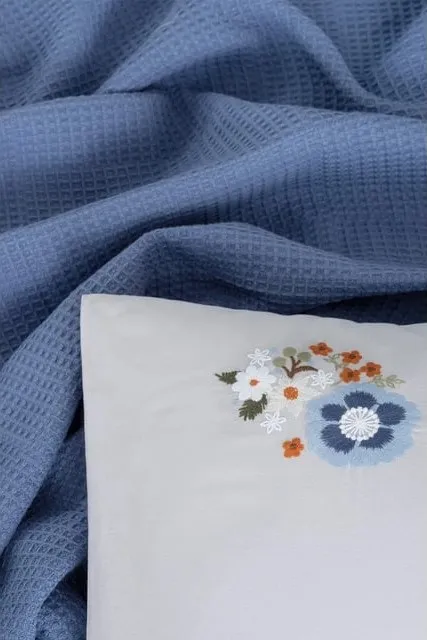 Spin Double Duvet Set Dina Indigo Dark Blue[3].webp