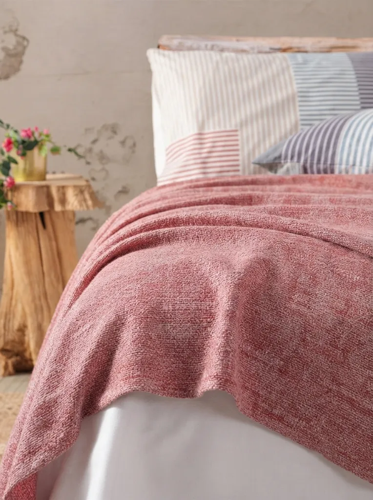 Double Bed Set Easy Via Tile Red[2].webp