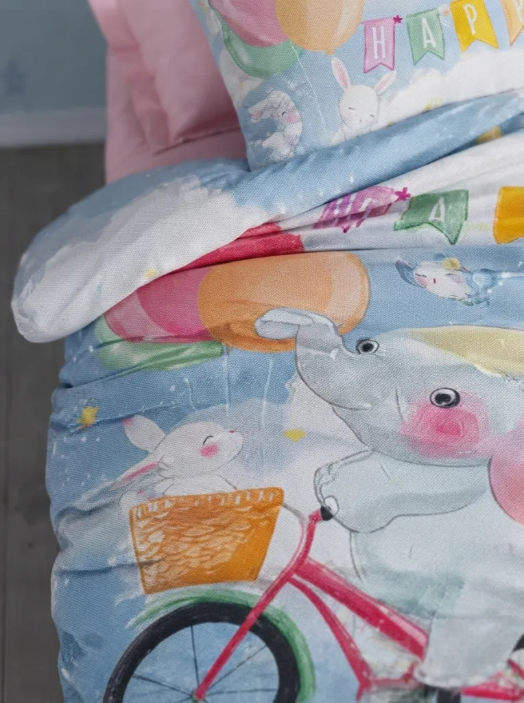 Happy Junior Ranforce Single Bed Set Pink[2].webp