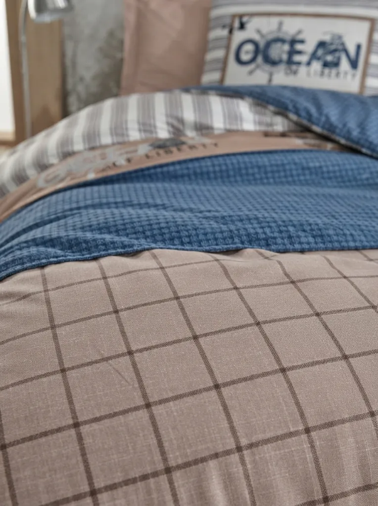 Single Bed Set - Lacivert - Ocean - Girls & Boys Ranforce[2].webp