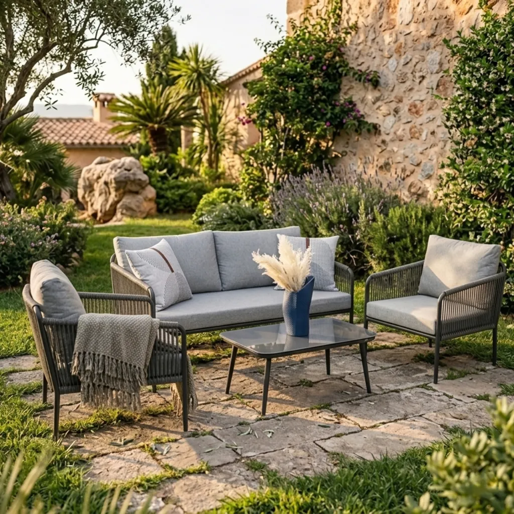Steel Wicker Set (1+1+3) with Center Table[2].webp