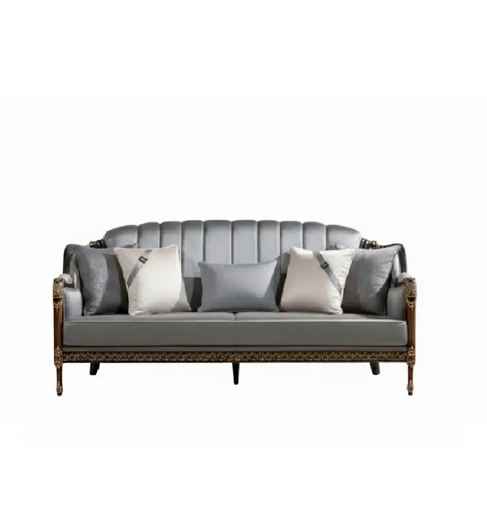 [S1782] Cholpan Three Seat Chester Sofa