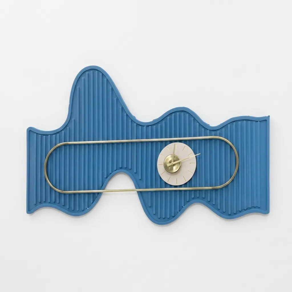 Clock Blue DK-6448