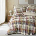 Double Duvet Cover Set Terry Beige