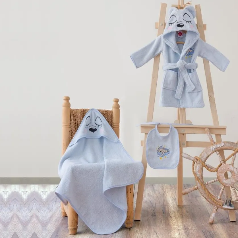 [600018732] Baby Bathroom Set - Baby Bear Blue