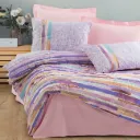 Double Duvet Cover Set Larry Pink