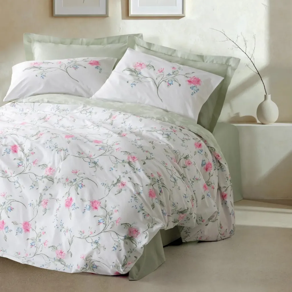 Olina Double Spin Bedding Set Green