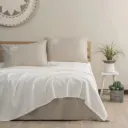 Cadis Cream Spin Double Bedding Set