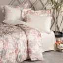 Elite Satin Double Duvet Cover Set Layana Pink