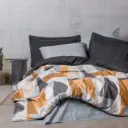 سيت سرير أحادي جورنو رياكتيف  - رصاصي
