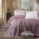 Double Spin Bed Set Mauve Lilac