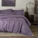 Tensel Craft Double Duvet Cover Set Plum