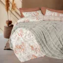 Trim Double Blanket Duvet Cover Set Suave Gray