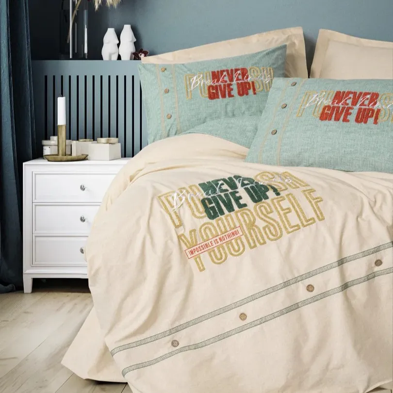 [60001952] Single Bed Set Mood - Single (Forward - Beige)