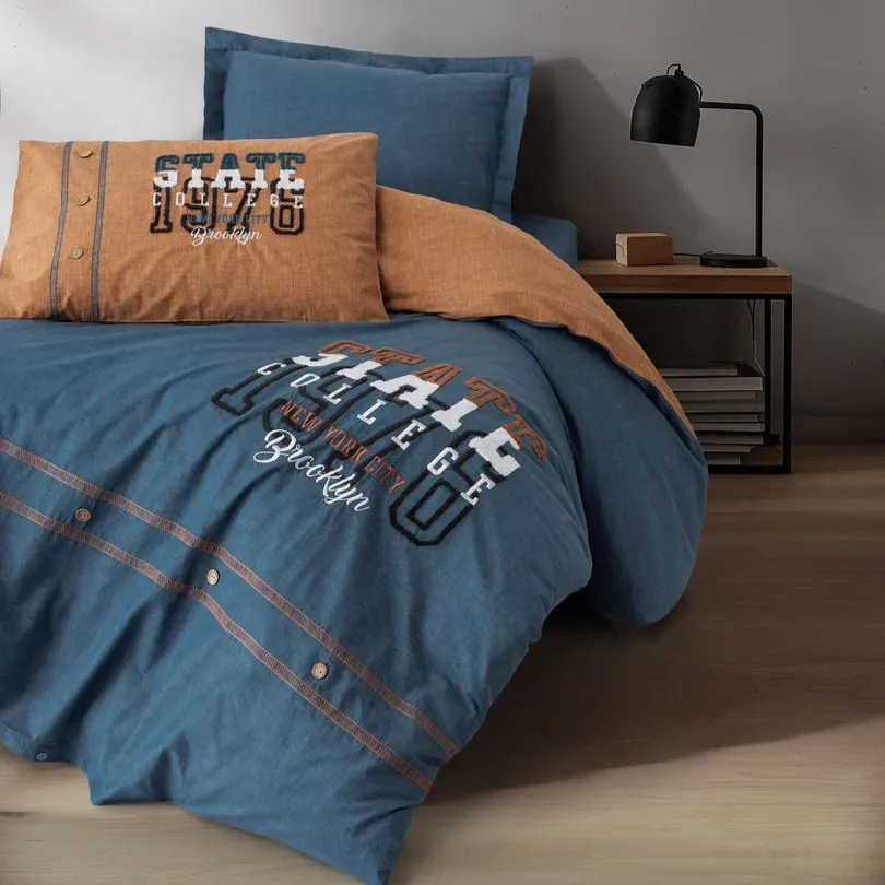 [60001953] Single Bed Set Mood - Single (State - Cinnamon)