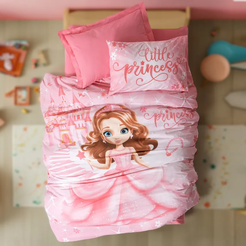 [60001993] Single Bed Set Junior Single - Gimbiya/Pink