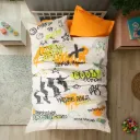 Youth Room Single Complete Set Graffiti Orange