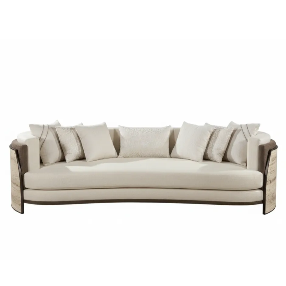 [S1673] Mona Rose Three Seat Sofa (Classic)