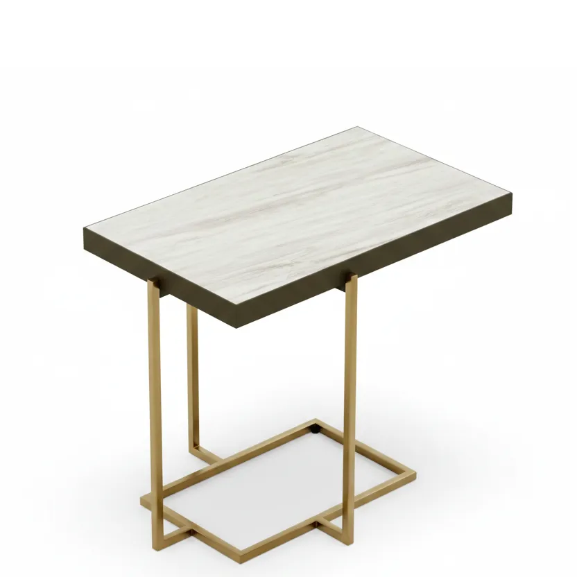 Garda Small Side Table Ceramic 61×37 cm