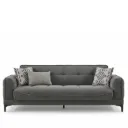Babil Three Seat Sofa (Grey)