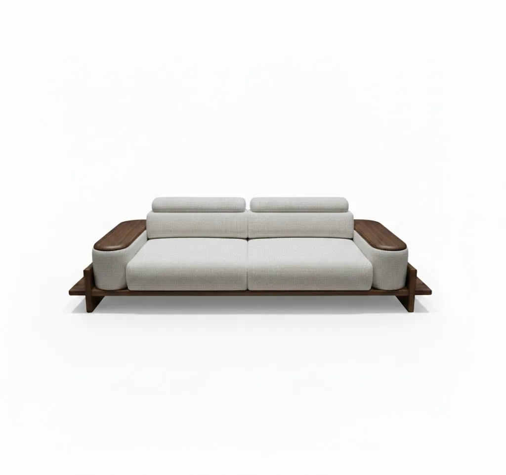 [S1618] Hisar Three Seat Sofa (Havana Dining)