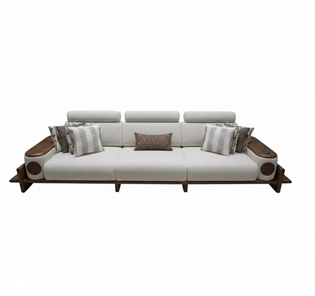 Hisar Five-Seater Sofa (Havana Dining)