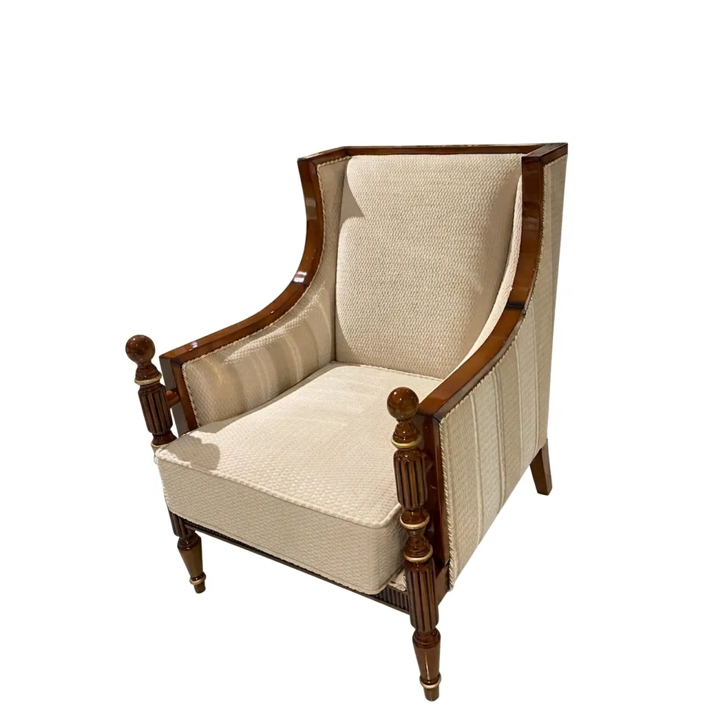 [S1881] Kristena Classic Single Sofa