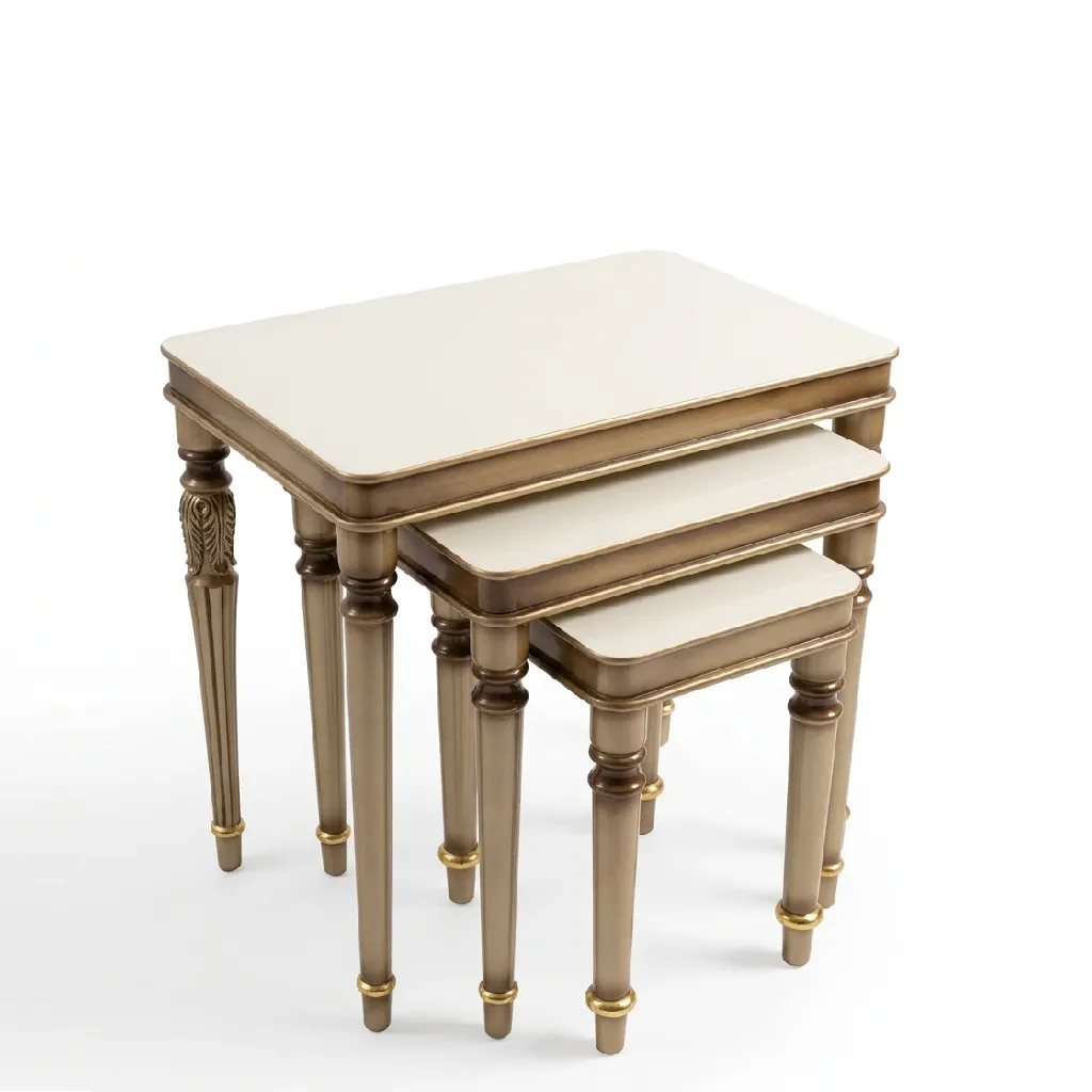 Lava Classic Nesting Table - Cream